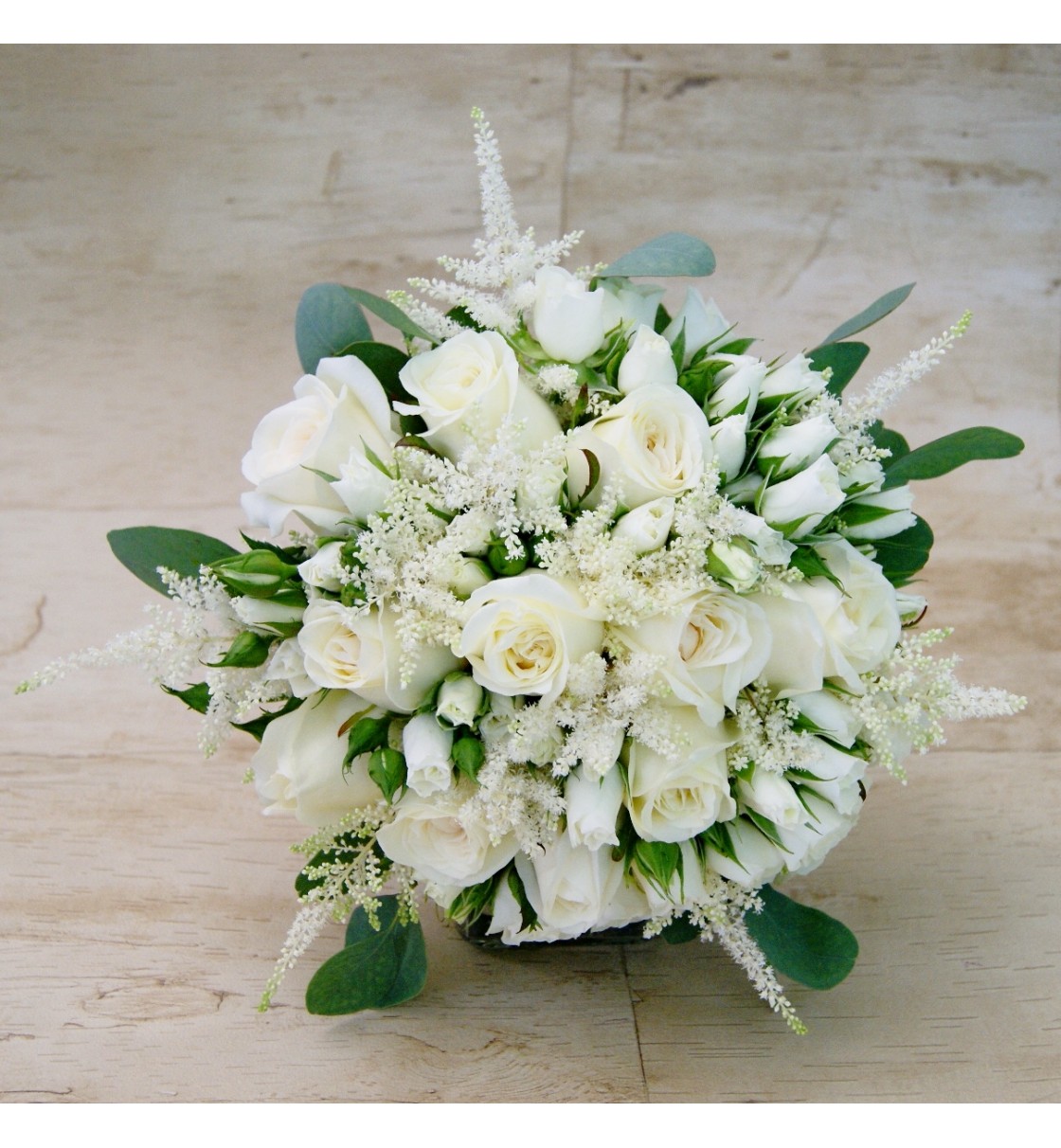 Flores artificiales blancas, flor rosa boda blanco, rosa blanca