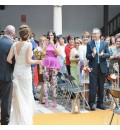 Decoración boda civil museo López Villaseñor otoñal