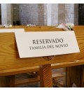 Decoración Iglesia de Santiago, Ciudad Real con rosas blancas