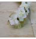 Peineta con hortensia preservada