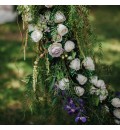Arco floral para boda