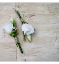 Ramo de novia con hortensia y lisianthus