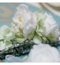 Ramo de novia preservado con rosas y hortensia pastel