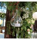 Arco floral para ceremonia civil con verdes, paniculata y rosa ramificada