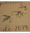 Libro de firmas boda corona invernal